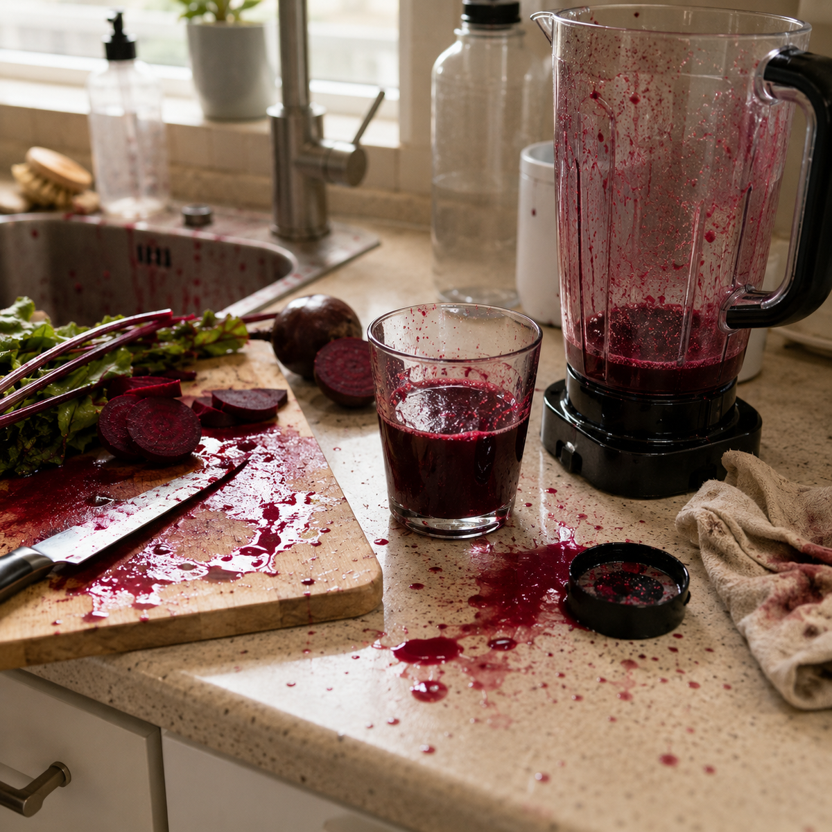 Preparing beetroot daily